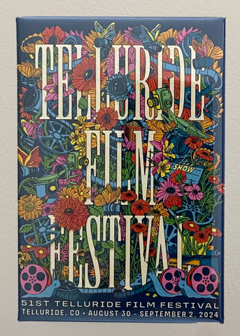 51st Telluride Film Festival Poster Art Magnet