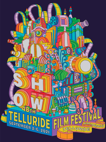 TFF 48 Telluride Film Festival Poster Art